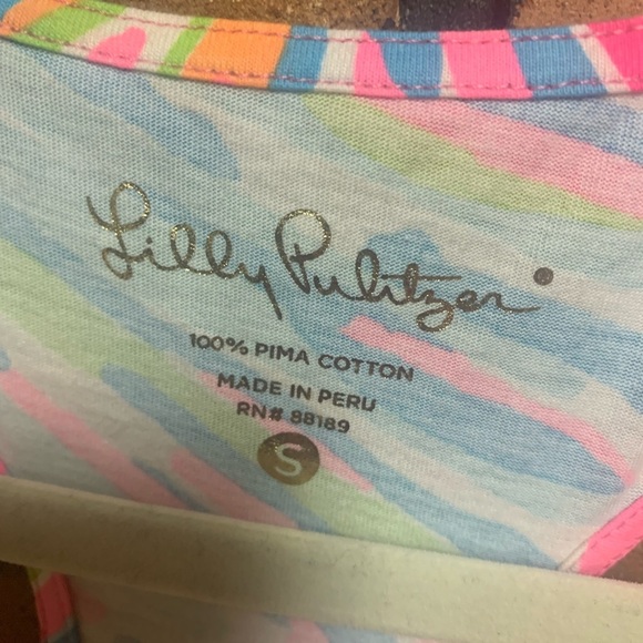 Lilly Pulitzer Pink Multicolor Shell Dress - Picture 5 of 5